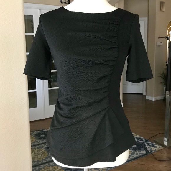 Anthropologie Tops - Deletta/Anthropologie Black Top